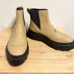 Sorel Caribou X Waterproof Platform Chelsea Boots